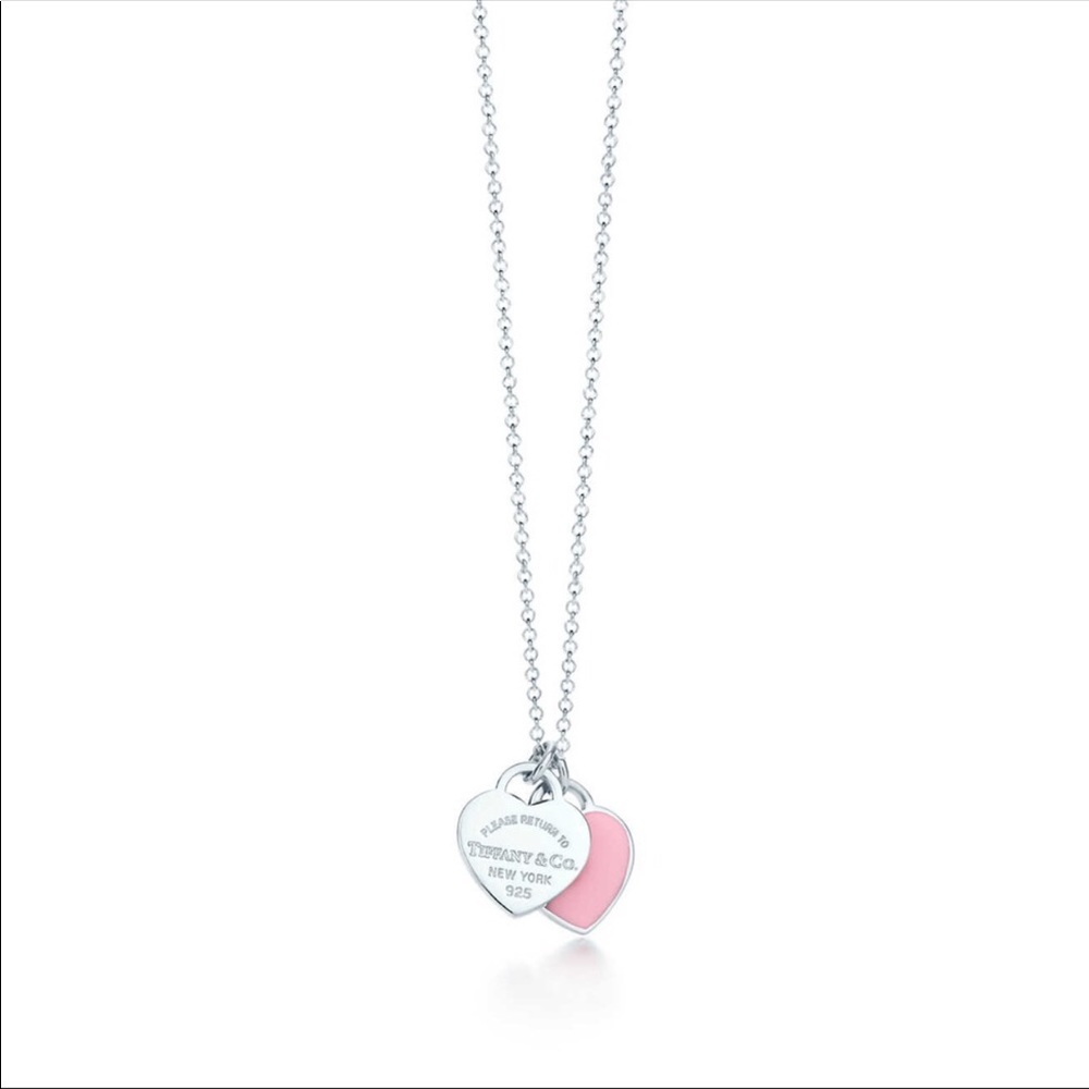 Return to Tiffany necklace - double hearts
